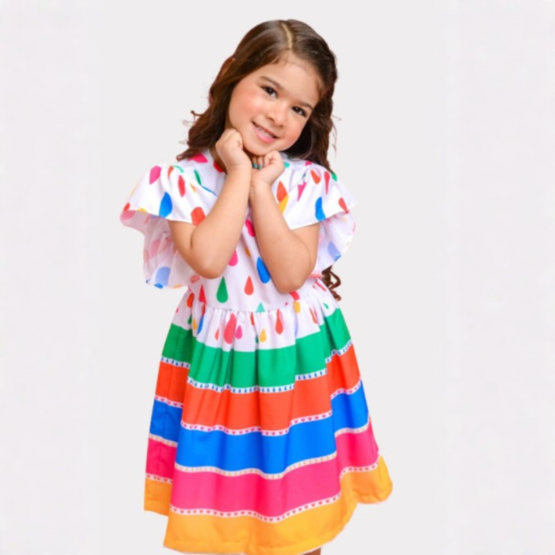 Vestido Infantil Menina Chuvinha