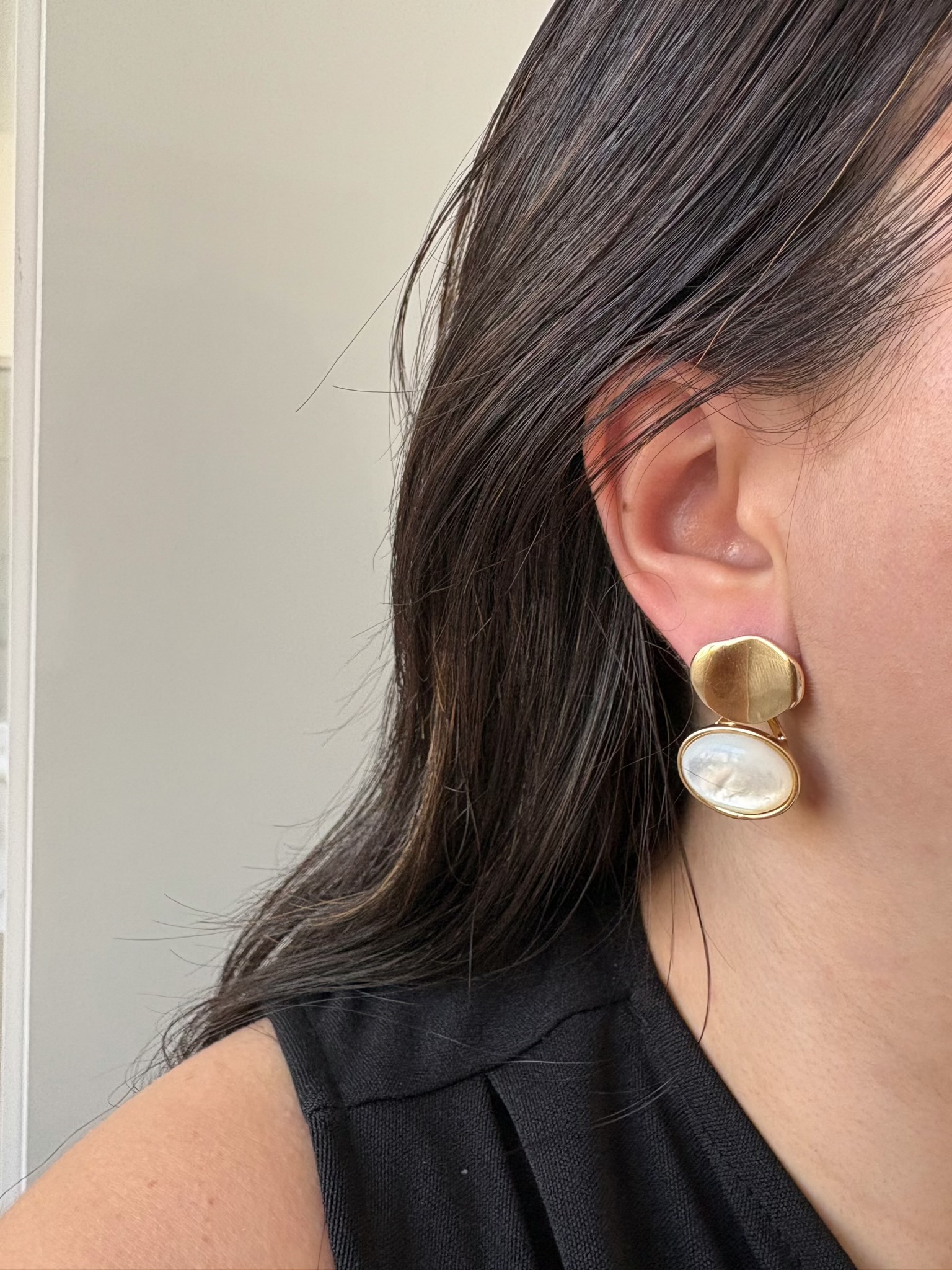 Brinco Madrepérola Ear Jacket