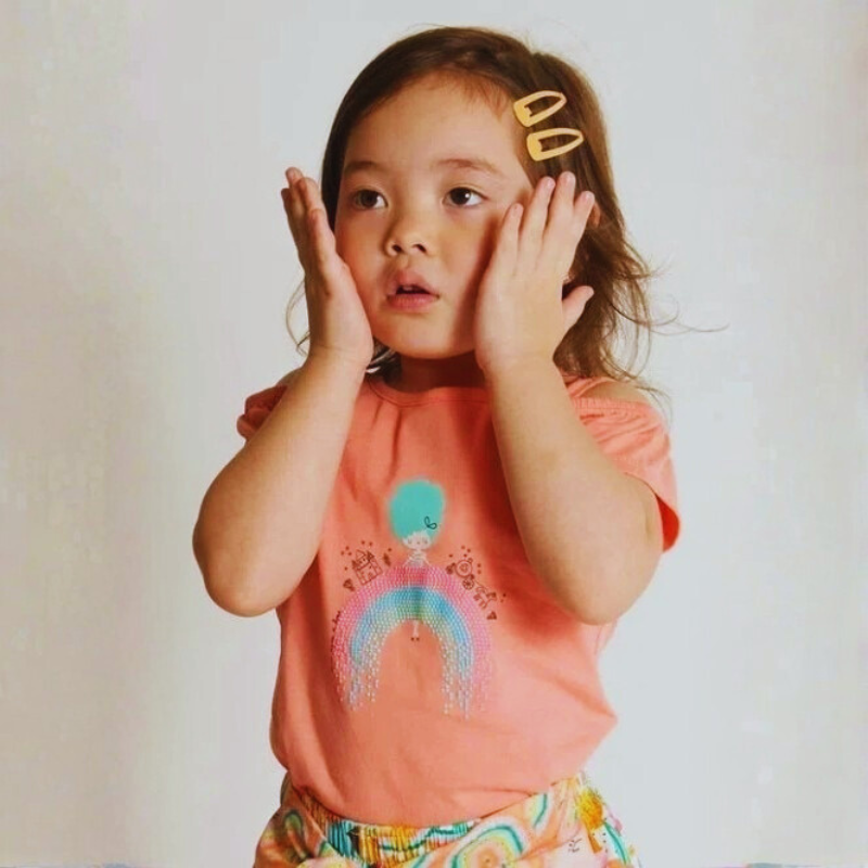 Conjunto Infantil Menina Estória Ecantada Alphabeto