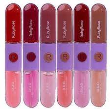 Batom + Gloss Ruby Rose