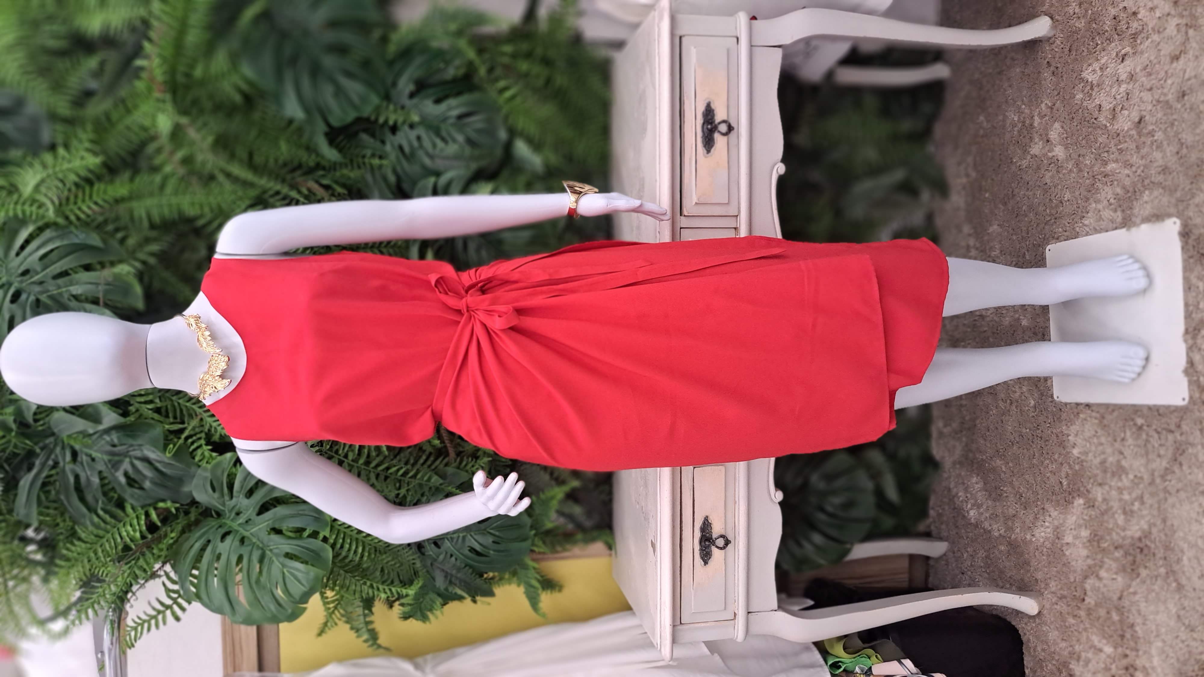 Vestido By Salomé pareô midi