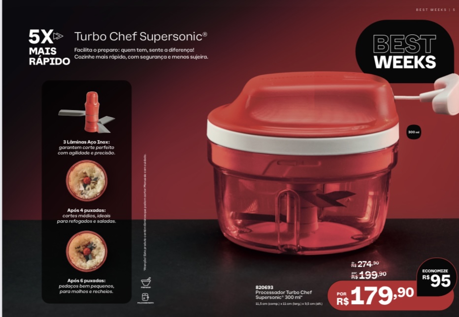 Processa Tupperware Turbo Chef