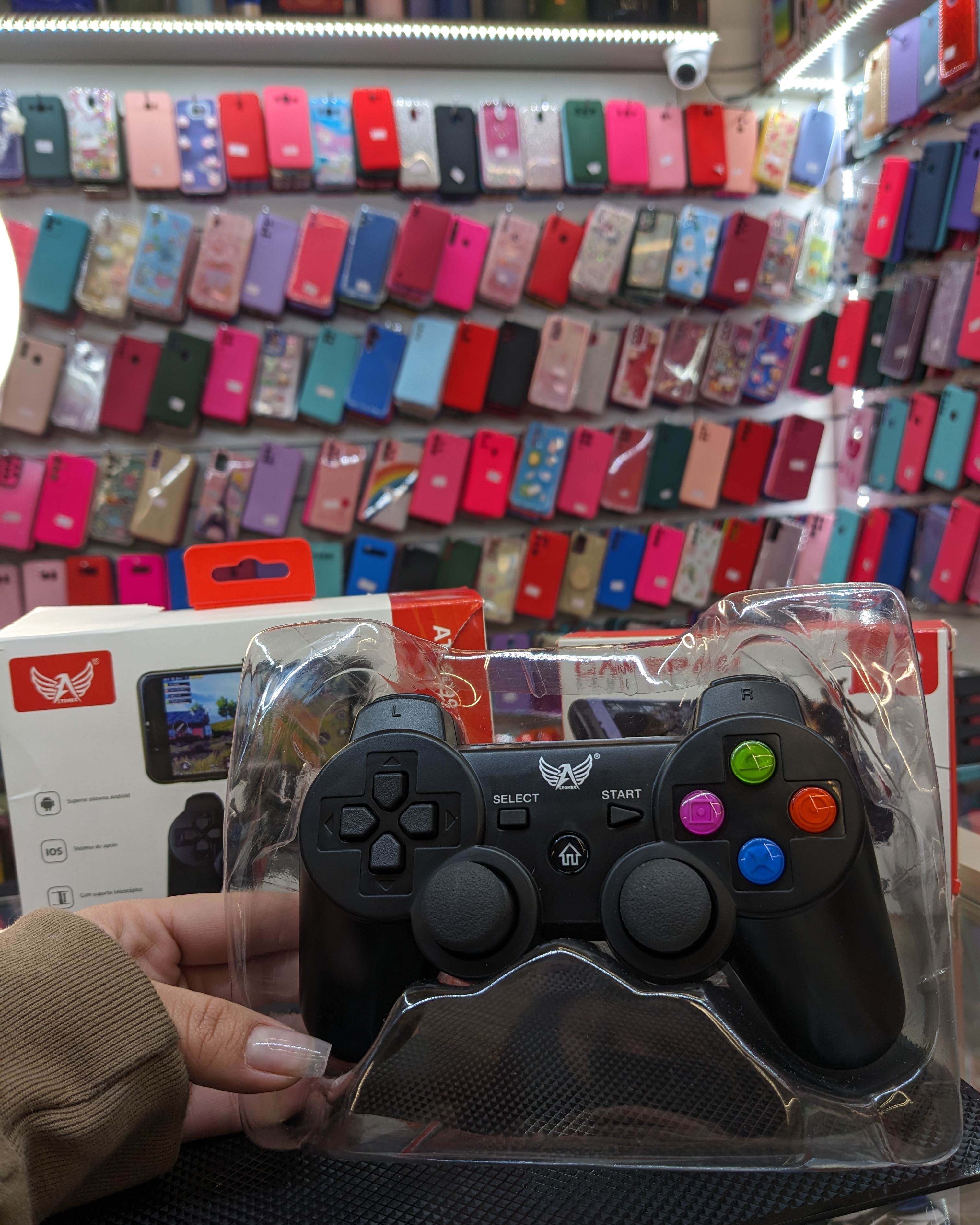 Controle para celular