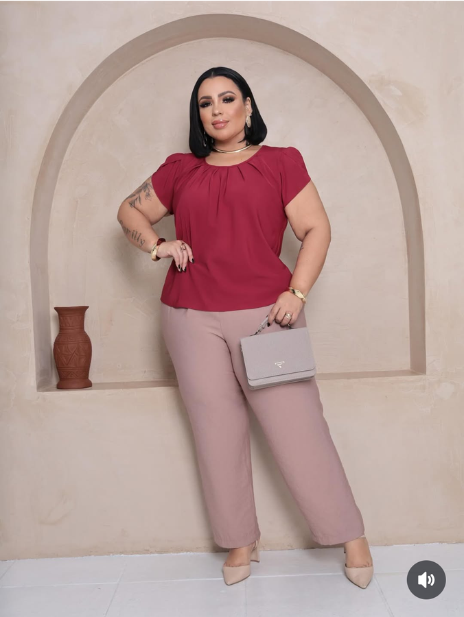 Blusa plus size